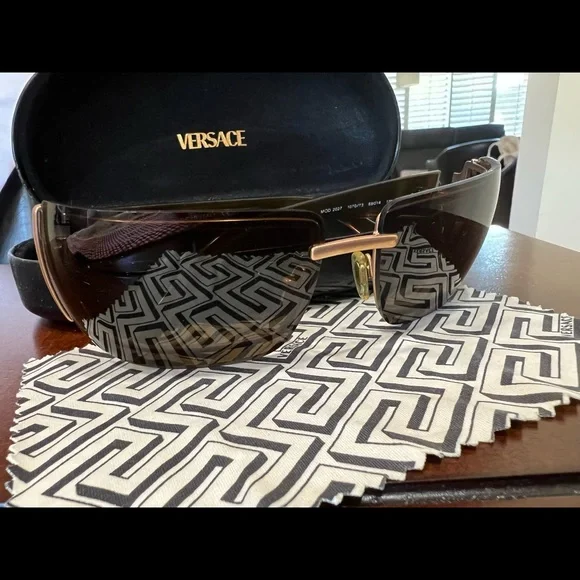 Versace | Accessories | Versace Mod227 Brown Rimless  display picture 2